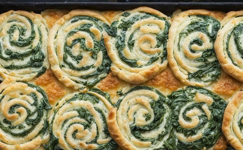 Greek spinach pastries