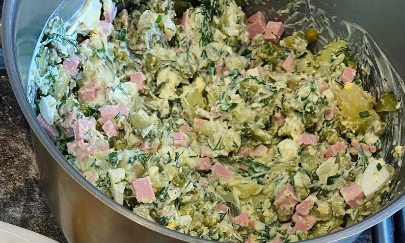 Russian potato salad